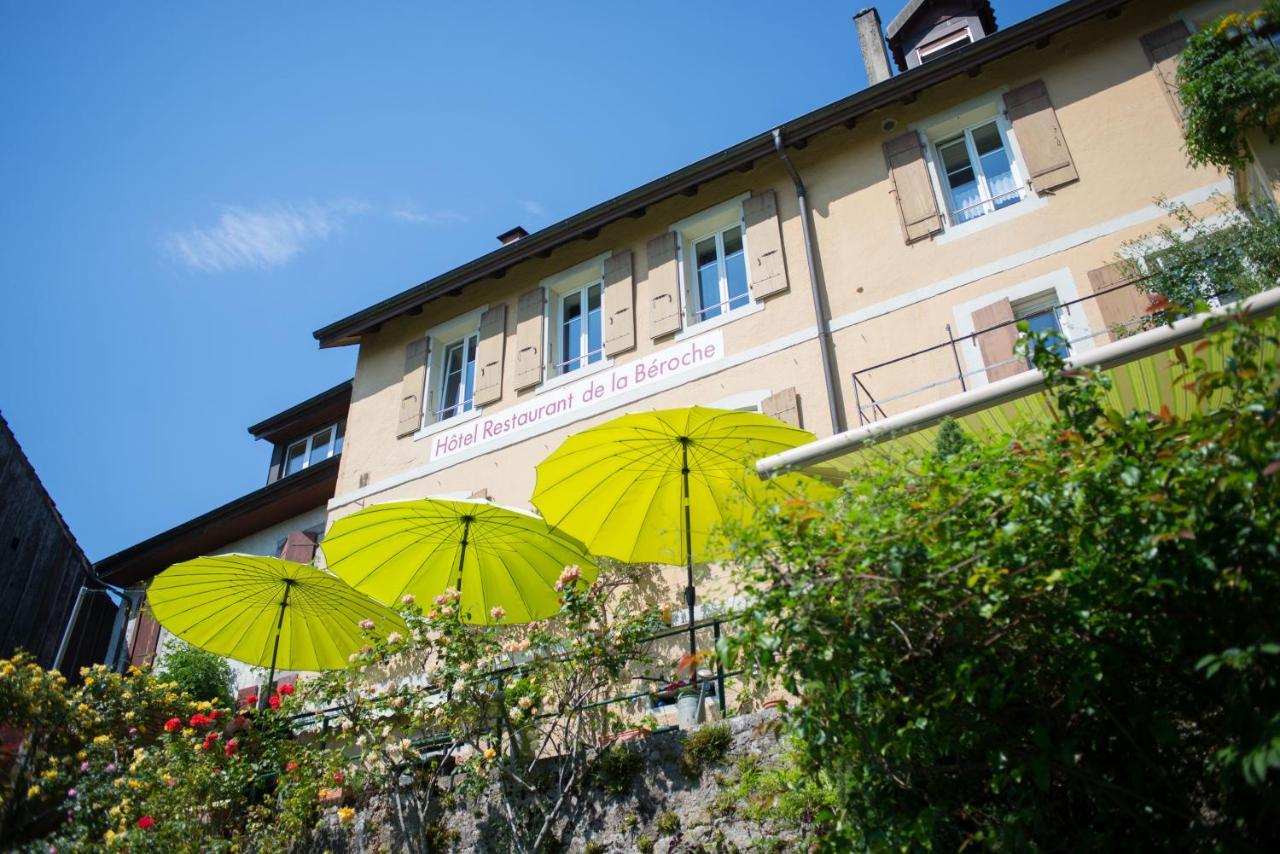 Hotel De La Beroche Saint-Aubin-Sauges Zewnętrze zdjęcie